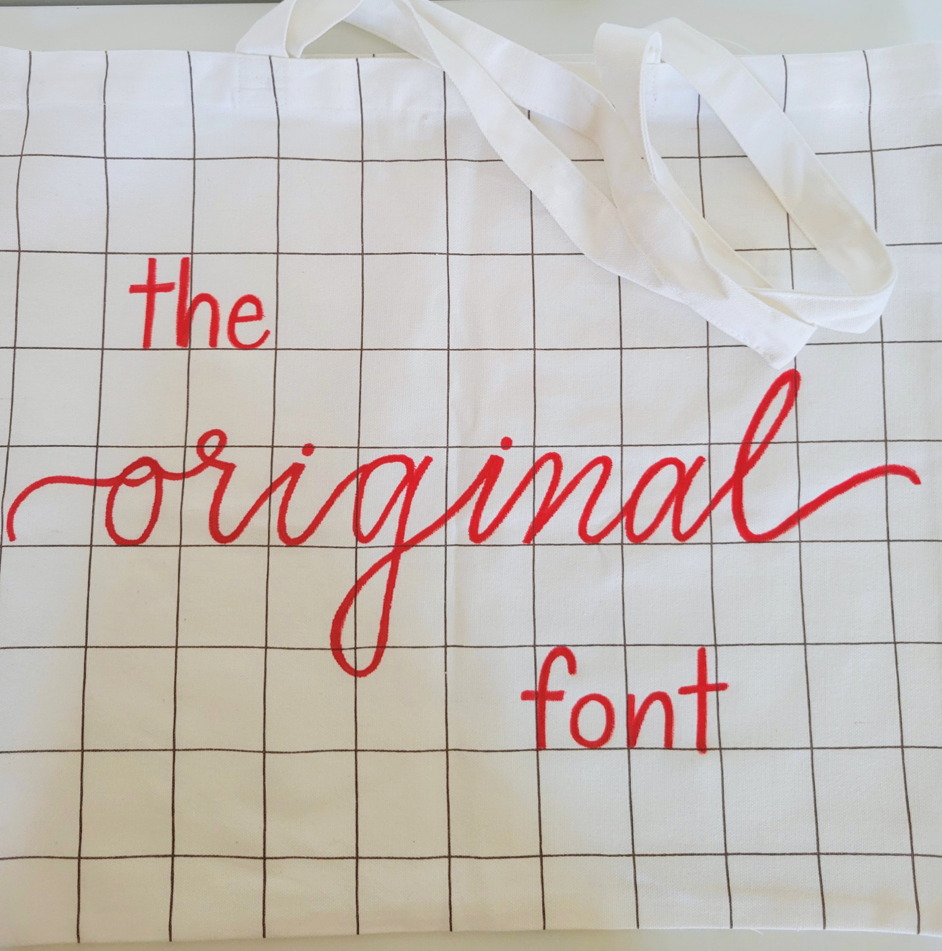 Hand-lettered calligraphy for a business event