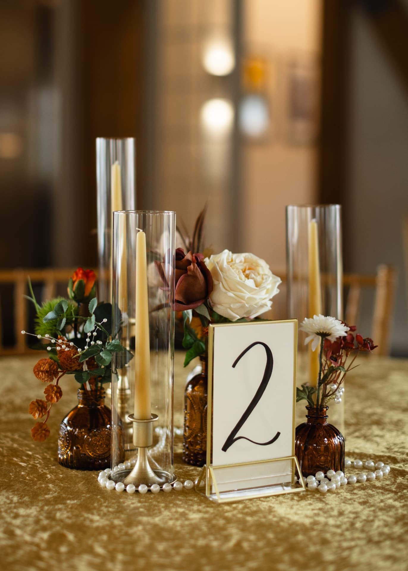 Handwritten Table Numbers